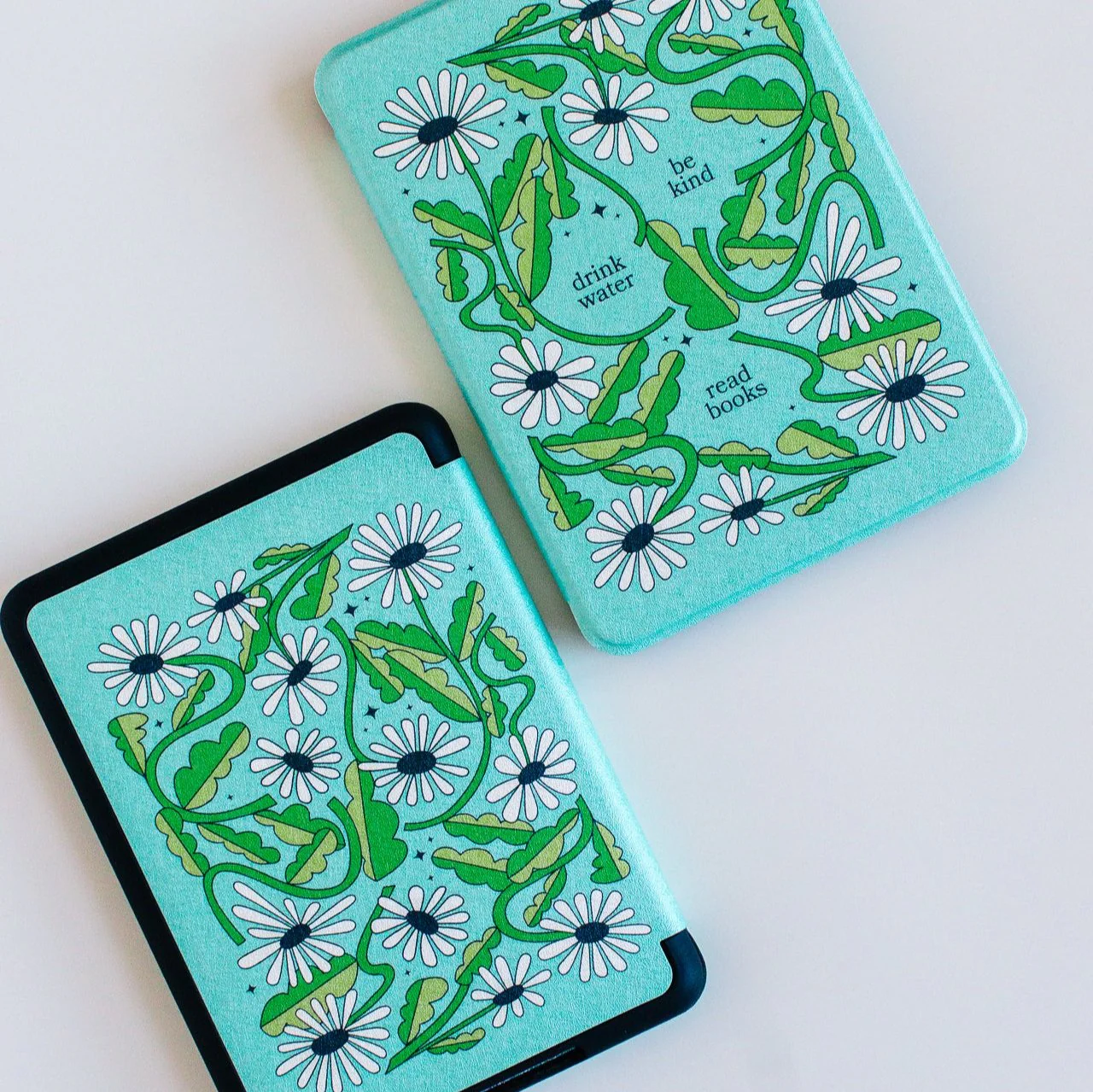 Be Kind, Drink Water, Read Books • Kindle Case - Image 2